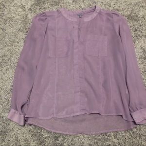 3/$10🔴Charlotte Russe long sleeve sheer tunic🔴